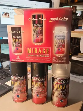Cpn612039 Dupli-color Dupli-coat 3 Step Painting System Basecoat Coat And Top 8 Oz Cans