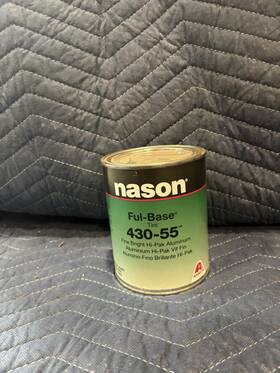 Dupont 430-55 Nason Ful-base Quart Fine Bright Hi-pak Aluminum