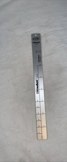 Dupont 7500s Cronar Chromaclear Auto Paint Mixing Stick Vtg Measuring Universal
