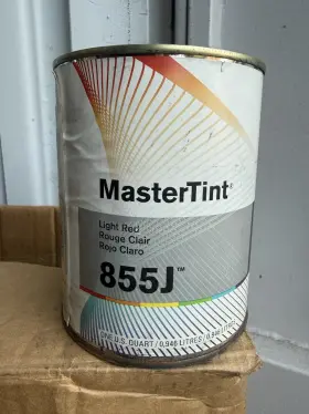 855j Dupont 1 Quart Axalta Cromax Mastertint Light Red Tint Toner Color