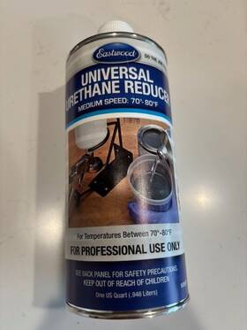 Eastwood 14159zp Alcohol Water Free Urethane Reducer Medium 70-80 Degree 1 Quart