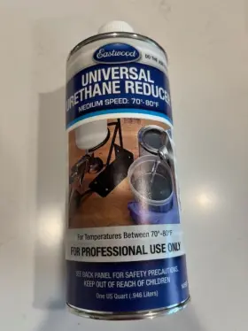 14159zp Eastwood Alcohol Water Free Urethane Reducer Medium 70-80 Degree 1 Quart