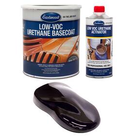 Eastwood 98280zpa 4 1 Boulevard Black 2k Basecoat And Activator Car Spray Paint Kit