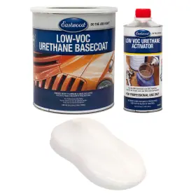 98283zpa Eastwood 4 1 Pure White 2k Basecoat And Activator Car Spray Paint Kit