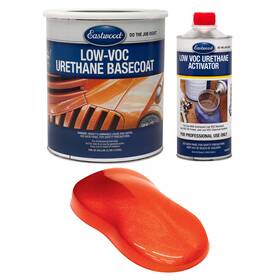 Eastwood 98284zpa 4 1 Tropical Sunset Orange Pearl 2k Basecoat And Activator Paint Kit