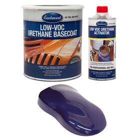 Eastwood 98292zp 4 1 Royal Blue 2k Basecoat And Activator Car Spray Paint Kit
