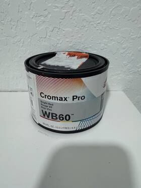 Exalta Wb60 Cromax Pro Bright Red 16.9fl Oz 0.5l Mixing Color Free Shipping