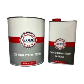 Qx-pr41-hr41 Exxen Coatings 2k Dtm Primer Sealer Gallon With Quart Hardener