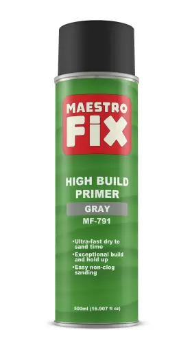 Mf-791 Finish-rite Maestro Fix Automotive High Build Aerosol Primer Gray Black White Mf-791 Finish-rite Maestro Fix Automotive High Build Aerosol Primer Gray Black White