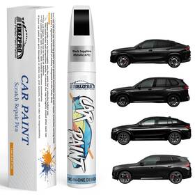 Fixezpro Xxy-bmw-239 Touch Up Paint Kit For Bmw 475 Black Sapphire Metallic Scratch Repair