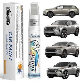 Fixezpro Xxy-nissan-215 Touch Up Paint Kit For Nissan Kay Champagne Silver Automotive Match