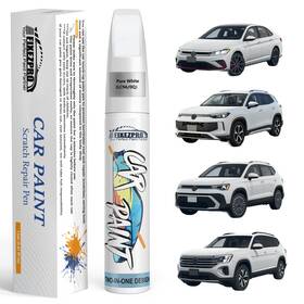 Fixezpro Xxy-volkswagen-248 Touch Up Paint Kit For Vw Lc9a 0q Pure White Automotive Scratch Repair