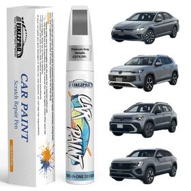 Fixezpro Xxy-volkswagen-249 Touch Up Paint Kit For Vw Ld7x 2r Platinum Gray Metallic Professional Finish