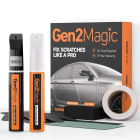 Tygm218 Gen2magic Toyota Midnight Black Metallic 218 Car Touch Up Paint Pen Scratch Repair Kit