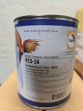 Glasurit 923-58 Matte Clear Qt