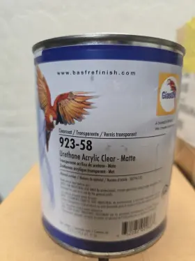 923-58 Glasurit Matte Clear Qt
