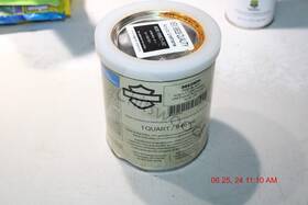 Harley-davidson 98628dh Genuine Vivid Black Acrylic Urethane Paint Quart