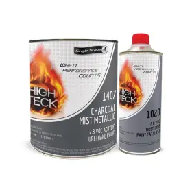 1407-1 High Teck 1407 Acrylic Urethane 2k Single Stagepaint 1 Gal. Charcoal Mist Met