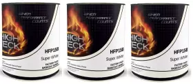 Hfp158 High Teck Toyota 040 Super White Basecoat Urethane Quart 3 Pack