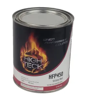 Hfp450 High Teck Hfp 450 Gm 9260 Victory Red Basecoat Automotive Paint Quart