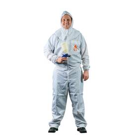 High Teck Hit.ps205w Products Ps205w Premium Paint Suit Medium White 2-way Zipper