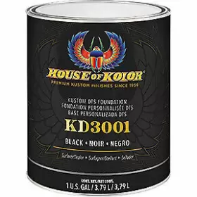 Kd3001-g01 House Of Kolor Dts Surfacer/sealer - Black