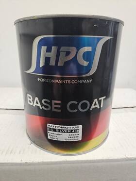 Hpc 600027646339 Base Coat Silver 3.6l Gal 1 Mix Fine