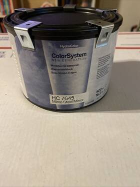 Hydrocolor Hc7645 Bmw Micro Steel Minor Basecoat Car Auto Paint New