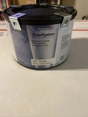 Hc7645 Hydrocolor Bmw Micro Steel Minor Basecoat Car Auto Paint New