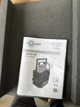 Juvc-5b Jelight Curing System Power Supply And Irradiator New