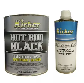 Ua-70389 Kirker Automotive Finishes Ua-70388 Hot Rod Black Matte Finish Gallon And Med Activator Quart Kit Ua-70389 Kirker Automotive Finishes Ua-70388 Hot Rod Black Matte Finish Gallon And Med Activator Quart Kit