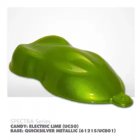 0175 Kirker Automotive Finishes Uc50 Spectra Electric Lime Urethane Candy Quart With Activator Kit