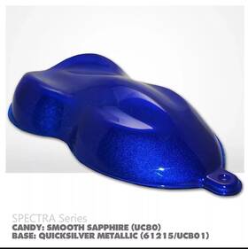 Kirker Automotive Finishes Uc80 Spectra Smooth Sapphire Urethane Candy Quart With 0175 Activator Kit