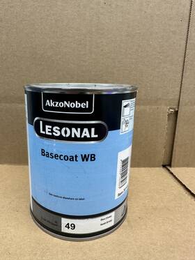 Lesonal 355128 Akzo Nobel Tint 49 Blue Violet 1l Basecoat Wb