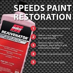 Malco 111732 Paint Rejuvenator - Automotive Restoration/clear Coat Scratch And Swirl Remover-us