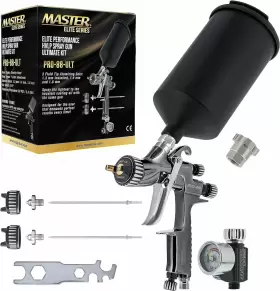 Master Mas-pro-88-ult Elite Performance Hvlp Spray Gun Ultimate Kit Mas Pro-88-ult New In Box