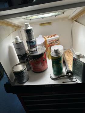 Nason 421-19 Paint Supplies Bought When I Wanted To Restore A Car. Grey Primer