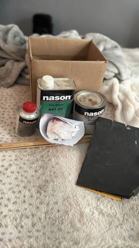 Nason F0204 Black Car Paint Kit