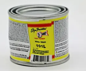 One.101l-qp.qp One Shot 101-l Lettering Enamel White 4 Ounces Dented Can