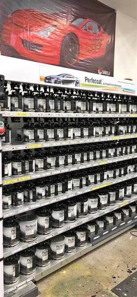 Perfecoat 240606 Jet Black Gallon Urethane Basecoat Super Deep Ua Ebony Unreduced