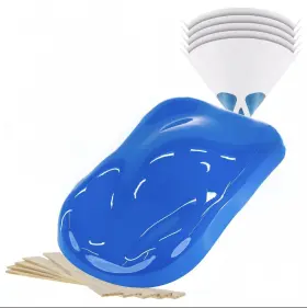 Perfecoat 844998032717 Grabber Blue Gallon Urethane Basecoat Clearcoat Car Auto Body Paint Kit Perfecoat 844998032717 Grabber Blue Gallon Urethane Basecoat Clearcoat Car Auto Body Paint Kit