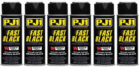Pj1 16-wkl Fast Black Wrinkle Texture Finish 12oz High Heat Durable Paint Case Of 6