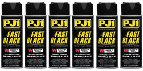 16-wkl Pj1 Fast Black Wrinkle Texture Finish 12oz High Heat Durable Paint Case Of 6