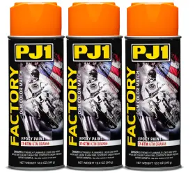 Pre-2019 Pj1 17-ktm Epoxy Paint - Ktm Orange Oem Color Match 12 Oz Set Of 3 Cans