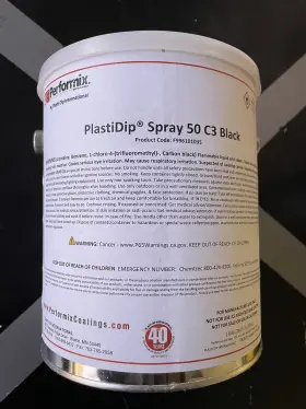 F99610103s Plasti Dip International Performix 1 Gallon Plastidip Spray 50 C3 Black Bundle/kit F99610103s Plasti Dip International Performix 1 Gallon Plastidip Spray 50 C3 Black Bundle/kit