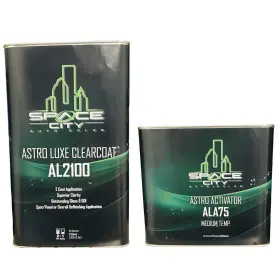 Al2100 Platinum Base Astro Luxe Euro Clear Coat 5l Kit 2 1 High Gloss Automotive Clearcoat With Hardener