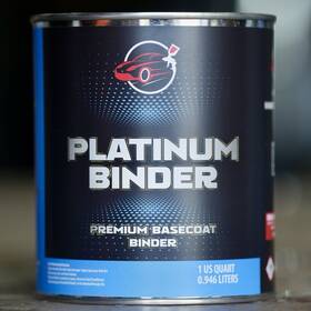 Platinum Binder Pbb-4 Automotive Premium Basecoat Quart Size 32oz
