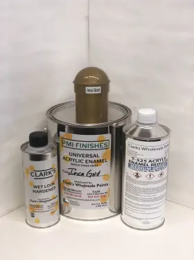 43253 Pmi Inca Gold Gallon Kit Single Stage Acrylic Enamel Car Auto Paint