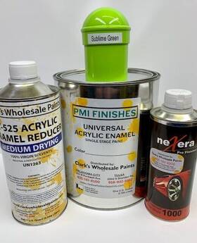 Pmi 5623 Sublime Green Gallon Kit Single Stage Acrylic Enamel Car Auto Paint