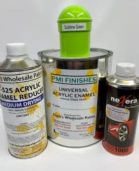 5623 Pmi Sublime Green Gallon Kit Single Stage Acrylic Enamel Car Auto Paint